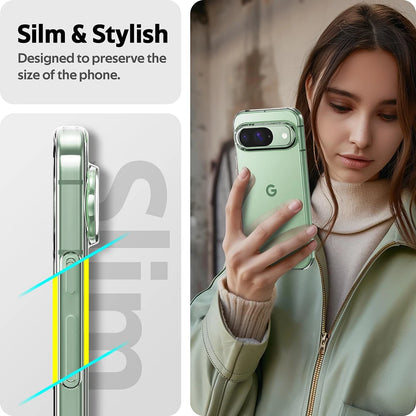 Silicone Soft Ultra Thin Case for Google Pixel 9 8A 8 7 7A 6A 6 Pro XL Clear Shell Transparent Back Cover for Google 8 a 9 XL